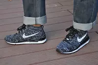 nike lunarmax flyknit chukka 2016 usa new black